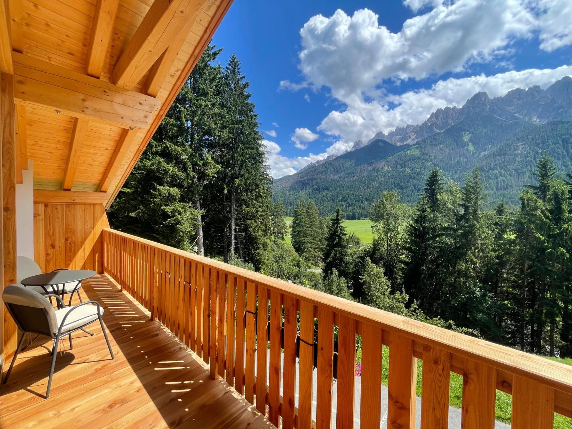 Ferienwohnung Baumannhof Toblach Exterior foto